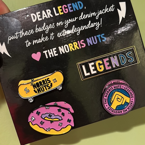 Norris Nuts kids size 8 denim jacket. (FYI this a 8 is small it’s more like a 6) - Picture 5 of 5